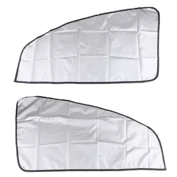 

1 Pair Univeral Car Magnetic Sunshade Shield Curtains Double Sides For Auto Car Oblique Window