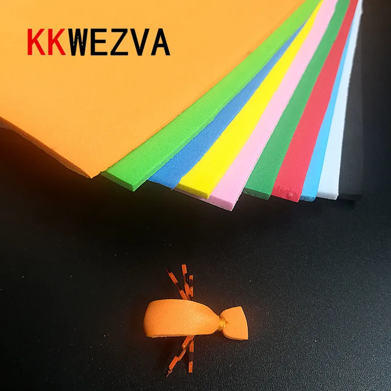 

KKEZVA 10 colors dry fly carp bait making material 2 mm floating EVA for fly body & fishing fly lure insect bait