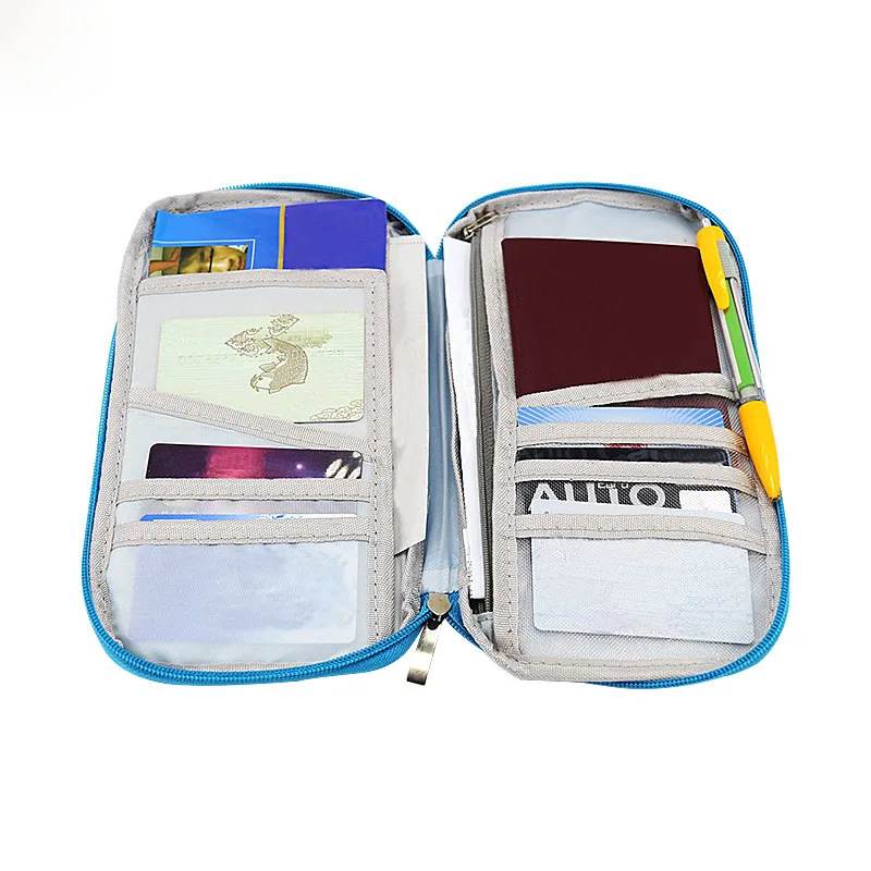 Yesello Travel Passport Cover ID Credit Card Purse Storage Money Holder