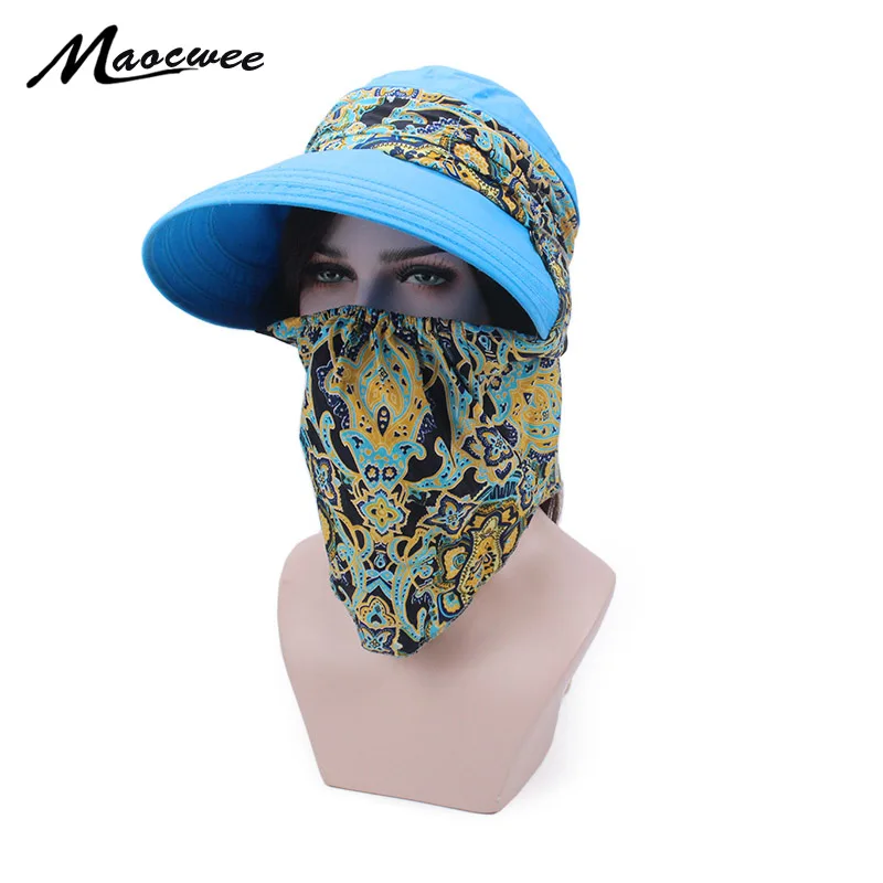 sun hats with face protection