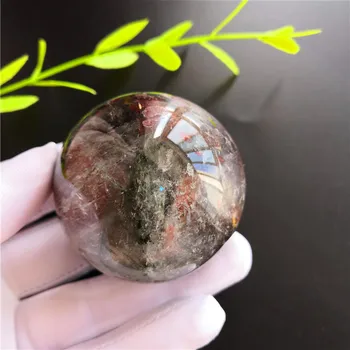 

Aaa+natural Chorite Crystals Garden Green Phantom Ball Sphere Quartz Specimen Feng Shui For Collection Home Decoration