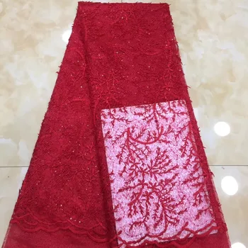 

Latest Nigerian Tulle Lace 2019 French Net Lace Fabric For Nigerian Wedding Embroidery African Lace Fabric