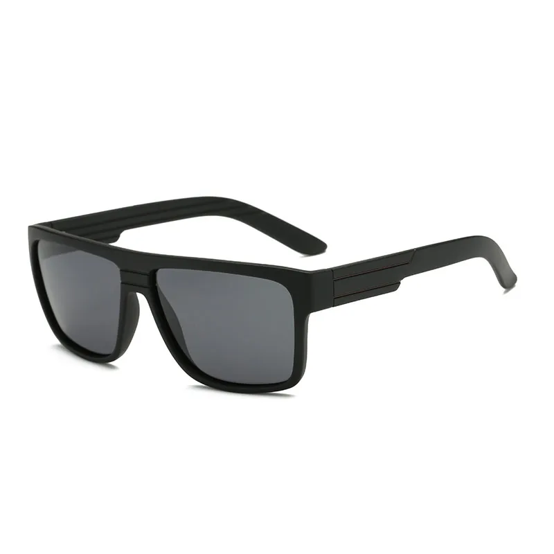 Мужские модные солнцезащитные очки для новых поляризованных солнцезащитных очков для вождения рыбалки UV400 оттенков солнцезащитные очки - Цвет линз: Black