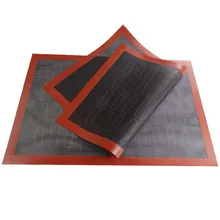 Многоразовый силиконовый коврик для выпечки кондитерский не клеящийся коврик Печенье Хлеб Форма выпечки аксессуары теплоизоляция коврик для выпечки стол коврик