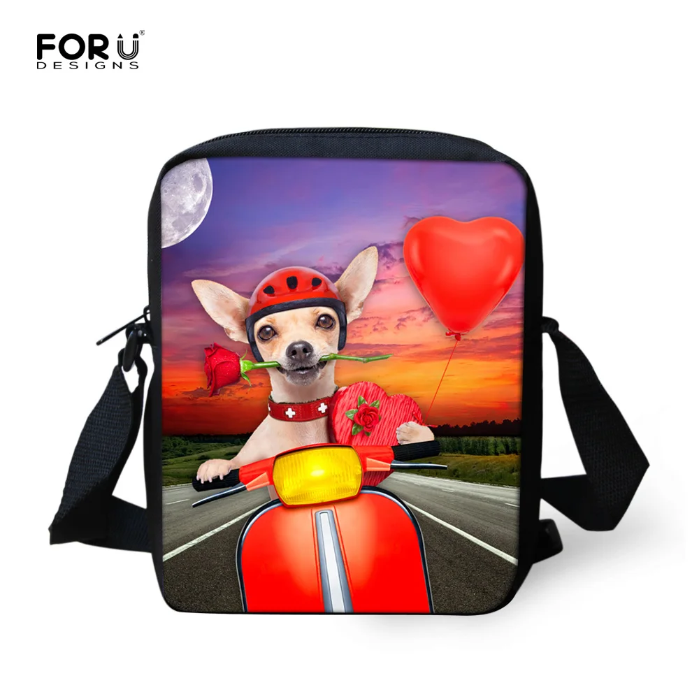 Small Cute Dog Print Crossbody Bag Small Cute Dog Print Crossbody Bag