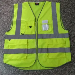 

Hi Vis Safety Vest Reflective Vest-Size S M L XL XXL 3XL 4XL 5XL-Lime Orange