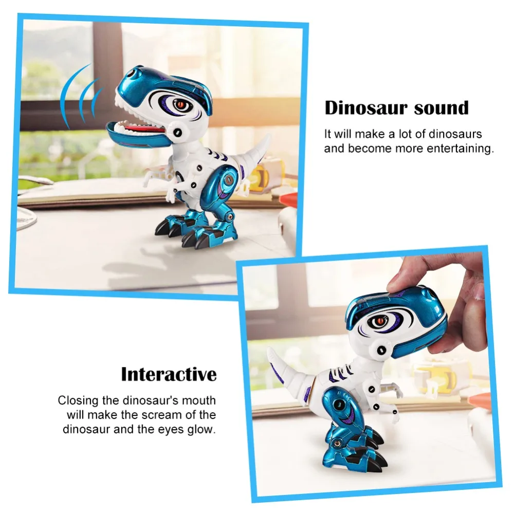 Электронный сплав динозавр Робот Игрушки Soark машина Tyrannosaurus голова сенсорный