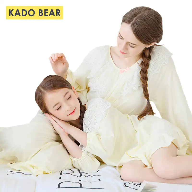 baby and mom dressing gown