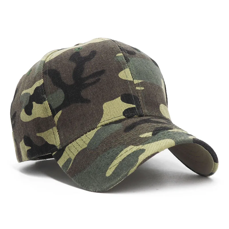 Камуфляжная зернистая хлопковая бейсболка Casquette камуфляжные шапки для активного