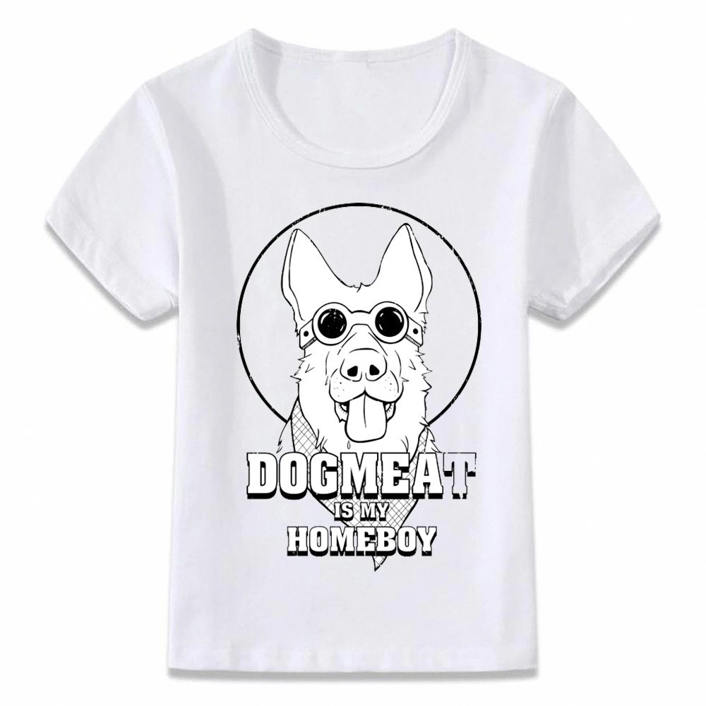 

Kids Clothes T Shirt Dogmeat Is My Homeboy Fallout T-shirt Boys and Girls Toddler Tee,oal001