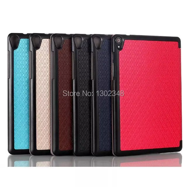 

Luxury Ultra Slim Retro Stripe Grain Manget Sleep/Wake Folio Stand Leather Cover Smart Tablet Case For Google Nexus 9 8.9 inch