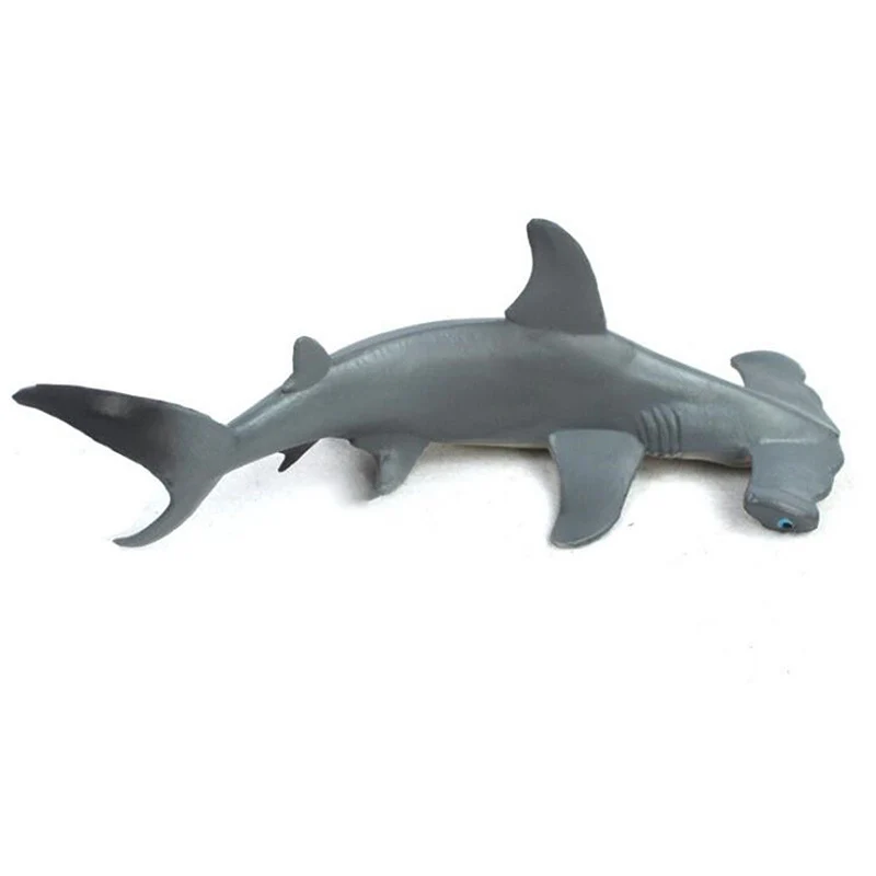 18 см Hammerhead Shark реалистичные морские животные фигура Твердые Пластик игрушка новые модели