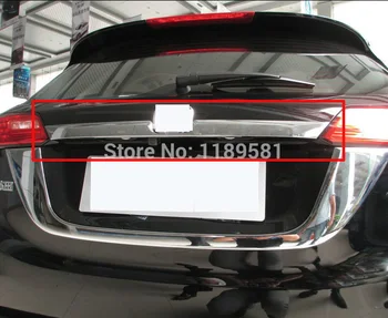 

For Honda VEZEL 2014 2015 2016 ABS Chrome Rear Trunk Lid Cover Trim small