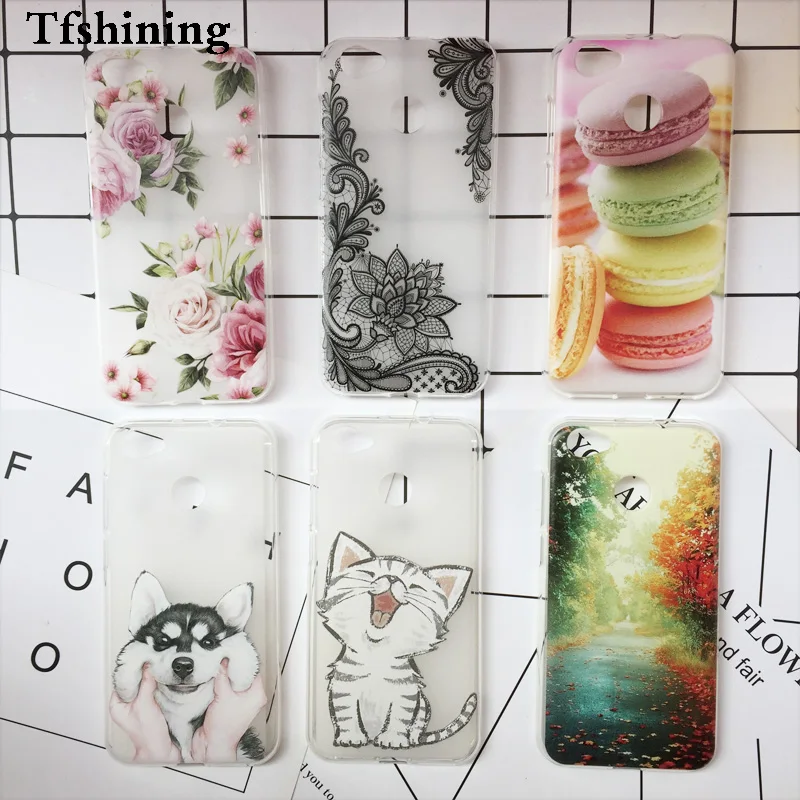 

Tfshining Phone cases for zte blade a6 silicone tpu case for phone ZTE Blade A6 5.2inch Mobile phone Skin Shell Cover for ZTE A6