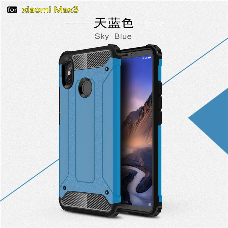 b Чехол TRISEOLY для Xiaomi mi Max 3, защитный чехол с бриллиантами, противоударный жесткий и прочный Чехол из ТПУ для Xiao mi max 3 - Цвет: b