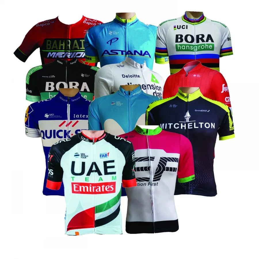 

all teams.2018 Pro team cycling jersey summer Bicycle maillot breathable MTB Short sleeve bike clothing Ropa Ciclismo only
