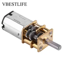 DC 6V Gear Motor Reduction Motor Motor For Electric Vehicle High Torque 1:1000 For Toy Car Model Reduction Gearbox 10/15/20RPM dc12v gear motor electric reduction geared motor 67rpm metal gearbox micro gear motor 2000rpm