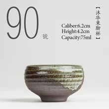 № 090 китайский резинковый шланг высокого качества Керамика чайная чашка 75 мл кунг-фу чайный сервиз фарфор японский Стиль ручной росписью чашка маленькая чаша для чая