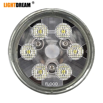 

PAR36 LED TAXI LIGHT BULB Flood Beam 60 Degree 18W Led Agriculture Tractor Lights For Aircraft / Landing / Landscape lights