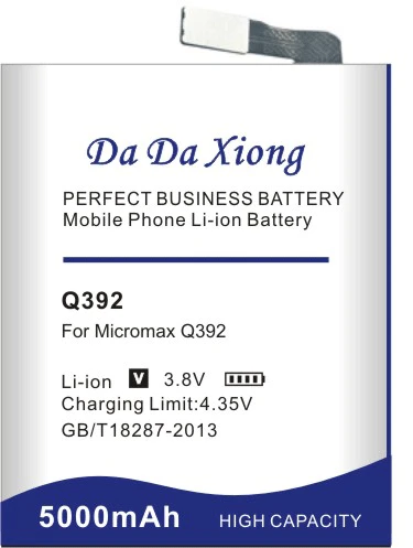 Аккумулятор Da Xiong 5000 мАч Micromax Q392 Для micromax Q392|battery for|battery for micromaxmicromax battery |