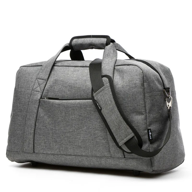 

Men's Nylon Handbag Round Cylindrical Shaped Travel Bag for Women Men Tote Duffel Bags High Quality Messenger Bag Duffle Handbag