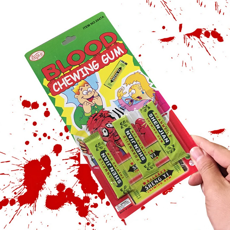 

1Pcs Hot Sale Safety Trick Joke Toys Chewing Gum Pull Head Practical Jokes Fantastic for Fun Gifts for Kids Gaps Practical Jokes