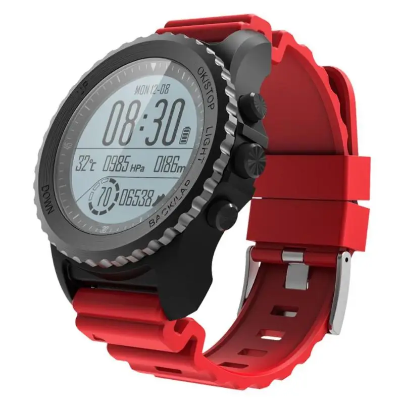 ALLOYSEED S968 GPS Smart Watch IP68 Waterproof Swimming Heart Rate Monitor Multi-sport Thermometer Altimeter Smartwatch ALLOYSEED S968 GPS Smart Watch IP68 Waterproof Swimming Heart Rate Monitor Multi-sport Thermometer Altimeter Smartwatch