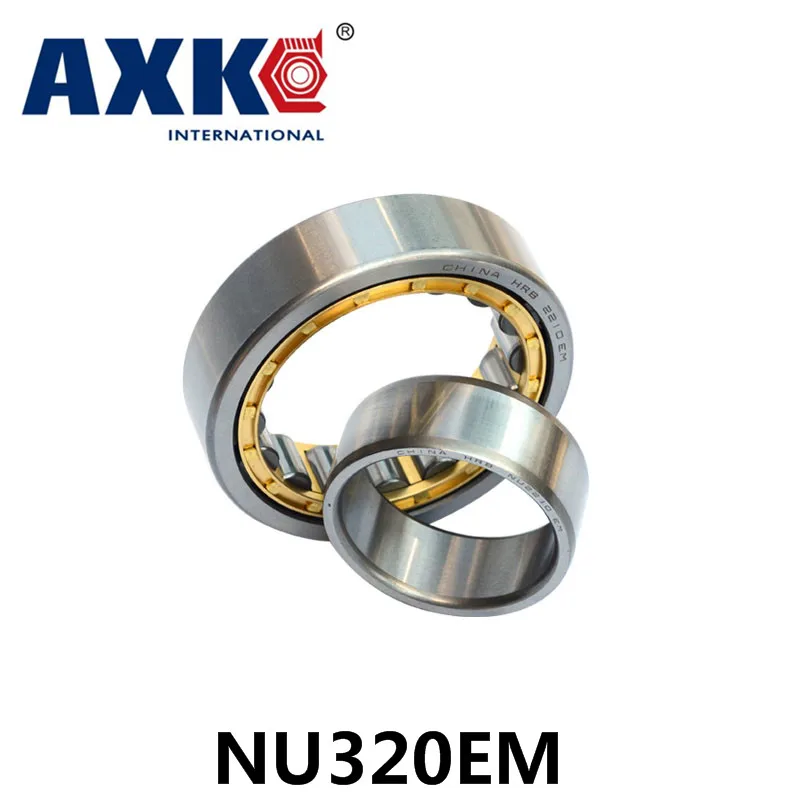 Axk Bearing Nu320em Cylindrical Roller Bearing 100*215*47mm