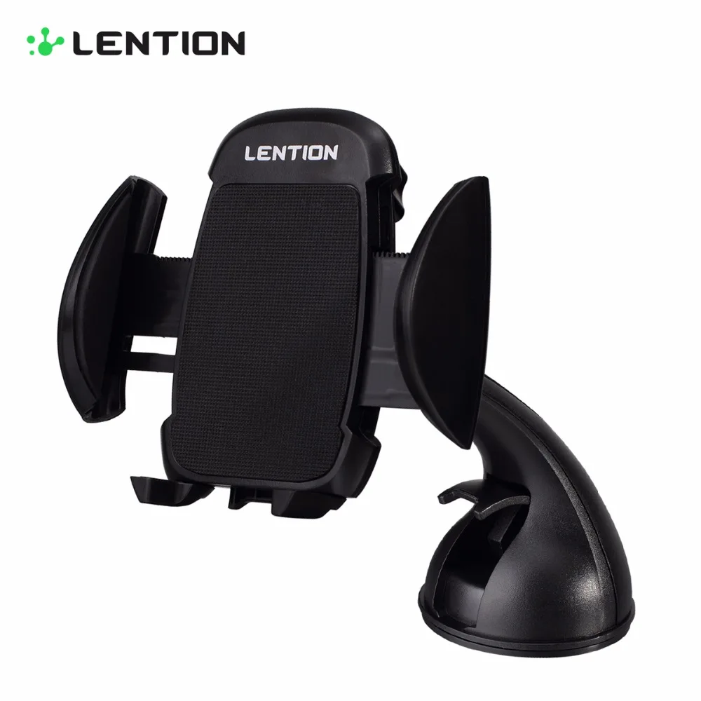 360 Degree Rotating Cell Phone Clip Mobile Car Mount Support Winshield