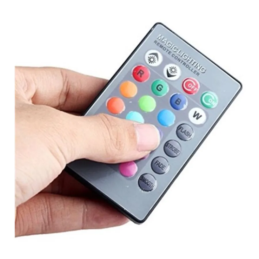 1 шт. полноцветная 6 Вт RGB E14 B22 E27 Светодиодный светильник 85 265 В переменного тока 110