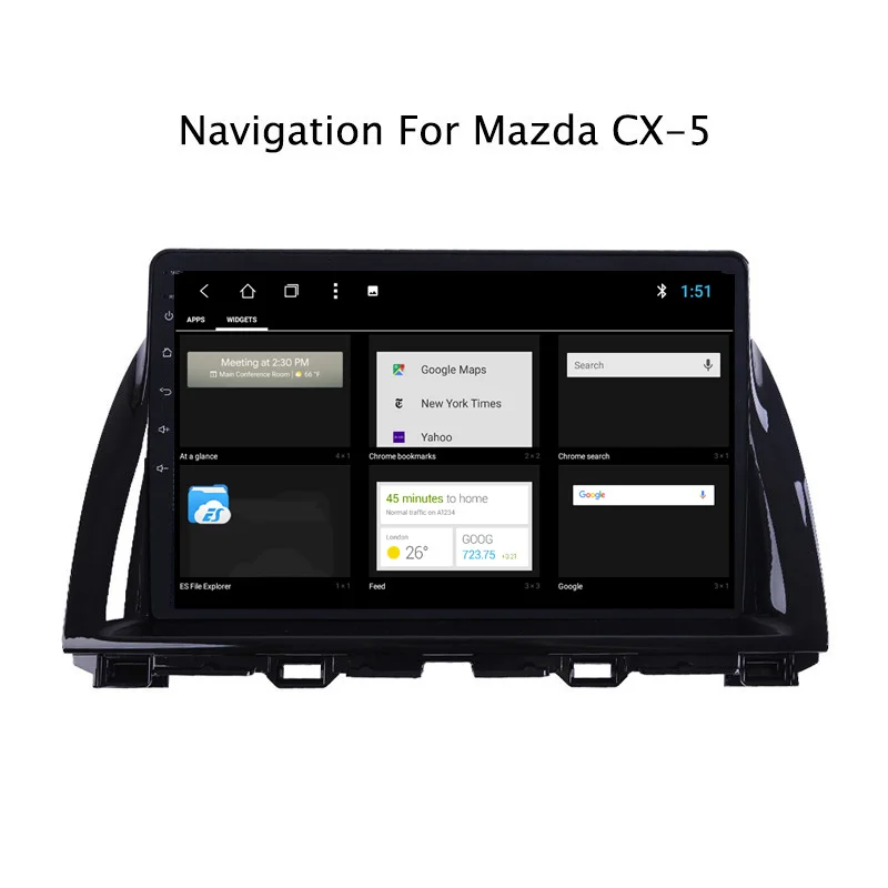 Clearance NAVITOPIA 10.1inch 2G RAM 32G ROM Android 8.1 Car DVD Multimedia GPS Navigation for Mazda CX-5 2014-2015 2