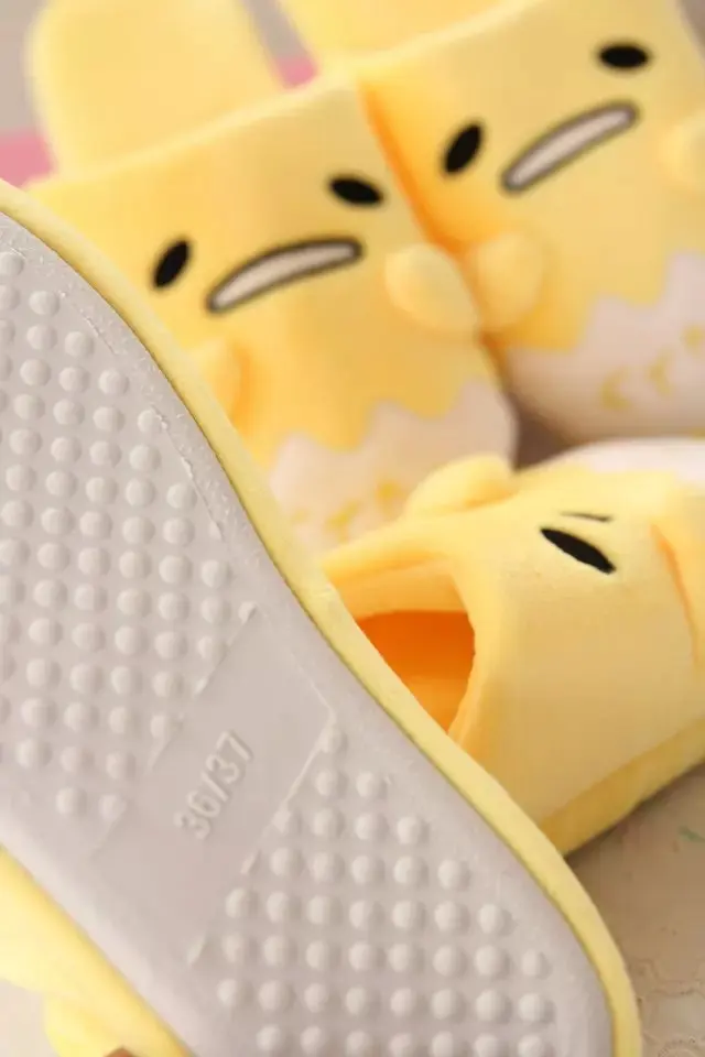 Тапочки для ленивых яиц Gudetama коллекционные куклы игрушки мягкая кукла обувь