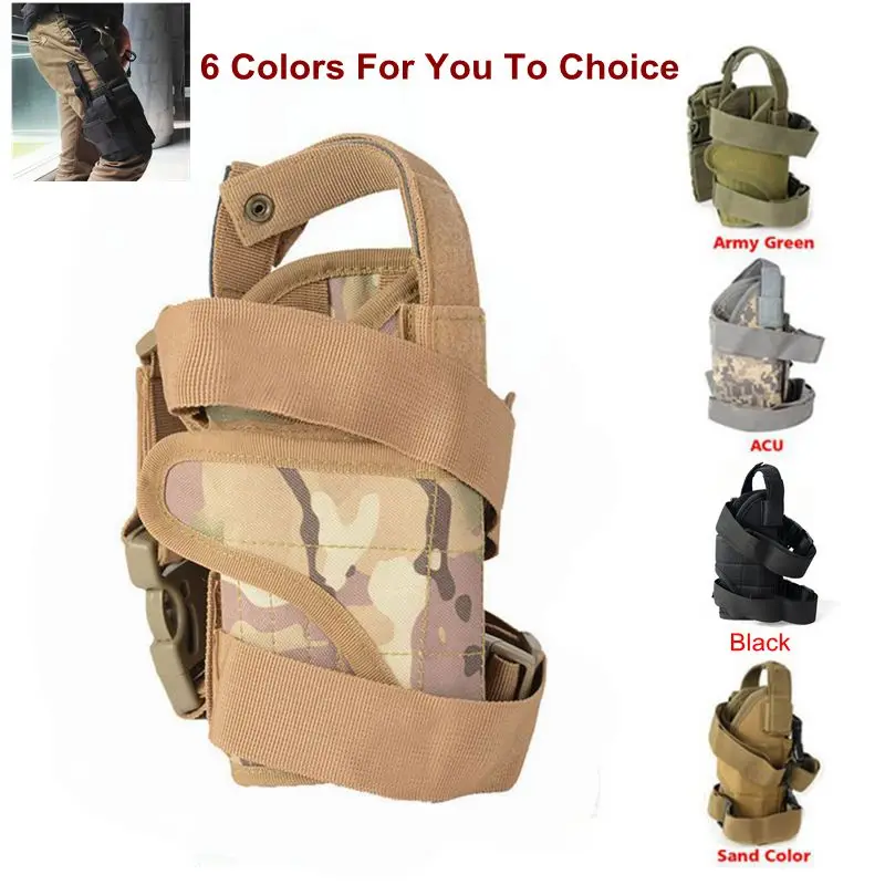 

Adjustable Tornado Nylon Leg Holster Military Hunting Shooting Pistol Gun Holster For Sig sauer Glock Colt 1911 Gun Holster