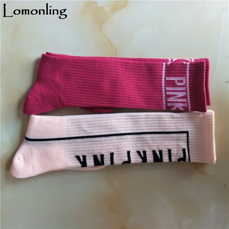 Lomonling 2019 хлопковые длинные чулки с надписью Vs дышащая дикая надпись рекламная