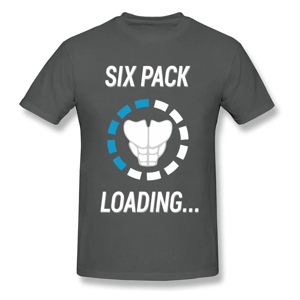 Six Pack Loading Hip hop VALENTINE DAY 100% Cotton Round Collar Men Tops Shirts Normal Tee-Shirts Hip Hop Short Sleeve Tshirts Six Pack Loading carbon