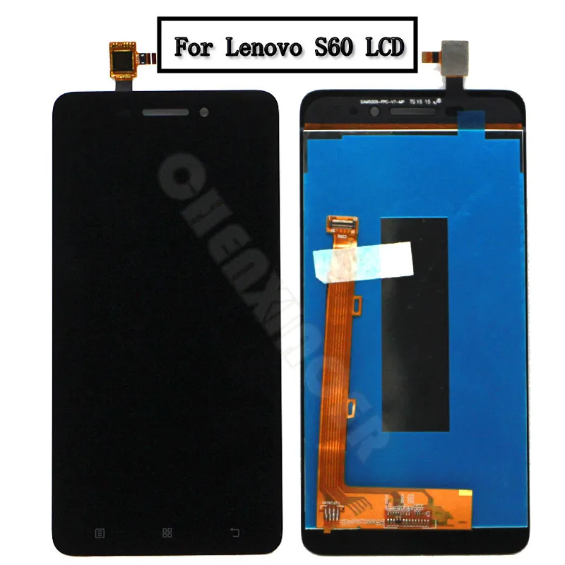 

Black / White Touch Screen Digitizer Sensor Lens + LCD Display Panel Module Monitor Assembly For Lenovo s60 S60W S60T S60A S60-a