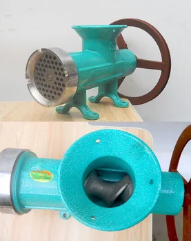 

32 Model without stand and motor chicken bone Split type meat grinder meat grinder sausage stuffer for dogs animals nutritions