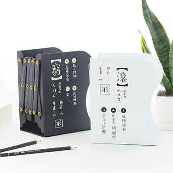 

1pcs Creative styling bookshelf desktop storage green strawberry / this is the truth iron art retractable book