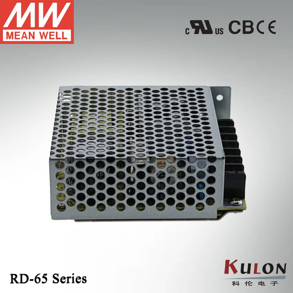 

Источник питания Mean well RD-65A 66 Вт 5 В/6 А 12 В/3 А с двумя выходами