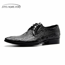 Mens formal shoes leather men dress oxford shoes for men dressing wedding business office shoes lace up male zapatos de hombre