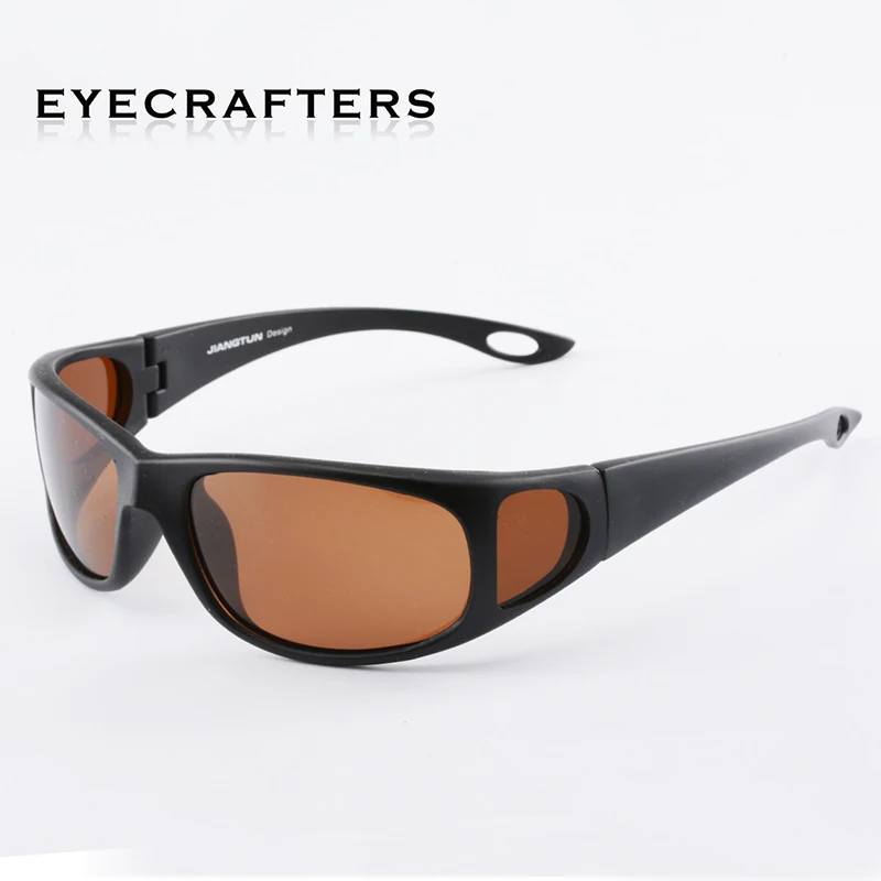 Мужские солнцезащитные очки с поляризацией боковым стеклом|glasses side|polarized sunglasses