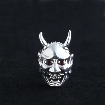 

Handmade 925 pure silver man earring thailand silver stud earring men's earring skull head cool