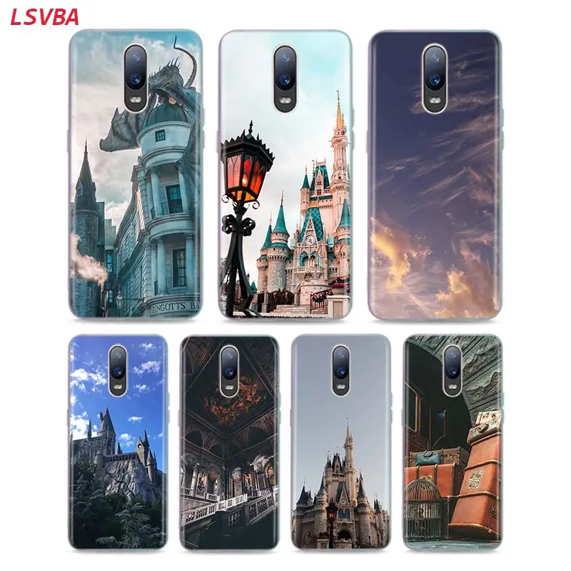 

LSVAB Silicone Case Castle for OPPO Reno Z 10X Zoom F11 F9 F7 F5 A7 R9S R17 Realme 2 C2 3 Pro Phone Shell
