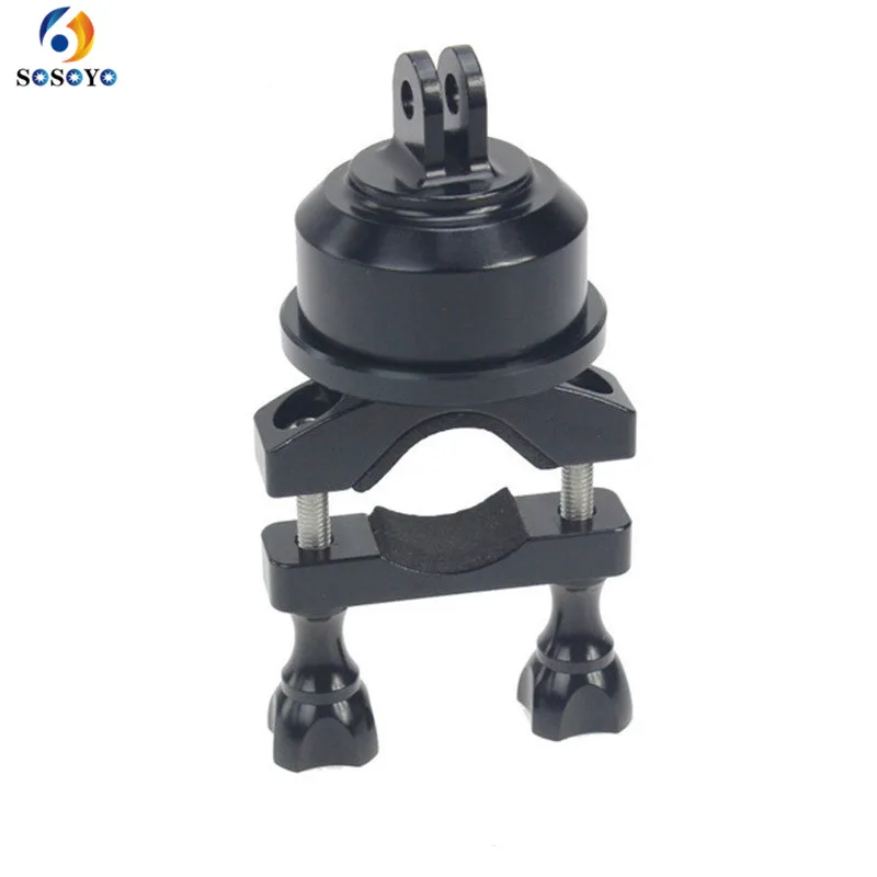 Metal Helmet Clamp base Extendable 360 Degree Swivel Rotating Helmet