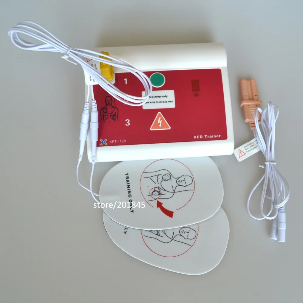 AED/Simualtion тренер XFT-120C первой помощи CPR/AED обучение устройства практика машина на английском и французском для чрезвычайных ситуаций