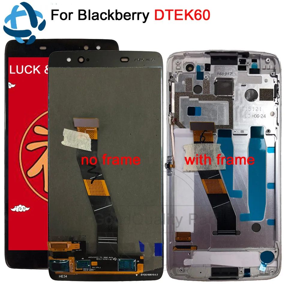

New 5.5"For BlackBerry Dtek60 LCD screen display Touch panel Digitizer for BlackBerry Dtek60 display Assembly repaire parts