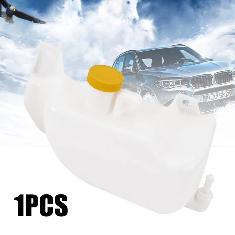 

Mayitr 1pc 1.5L Coolant Expansion Tank Bottle With Lid 21710-43B01 Durable Plastic For Nissan MICRA K11 1992-2002
