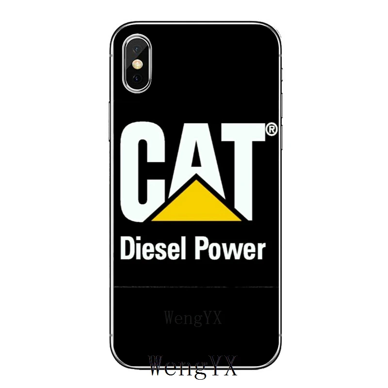 Для samsung Galaxy J3 J4 J5 J6 J7 J8 A3 A5 A7 A8 A9 Plus Prime pro с логотипом Caterpillar Модный мягкий чехол для телефона чехол