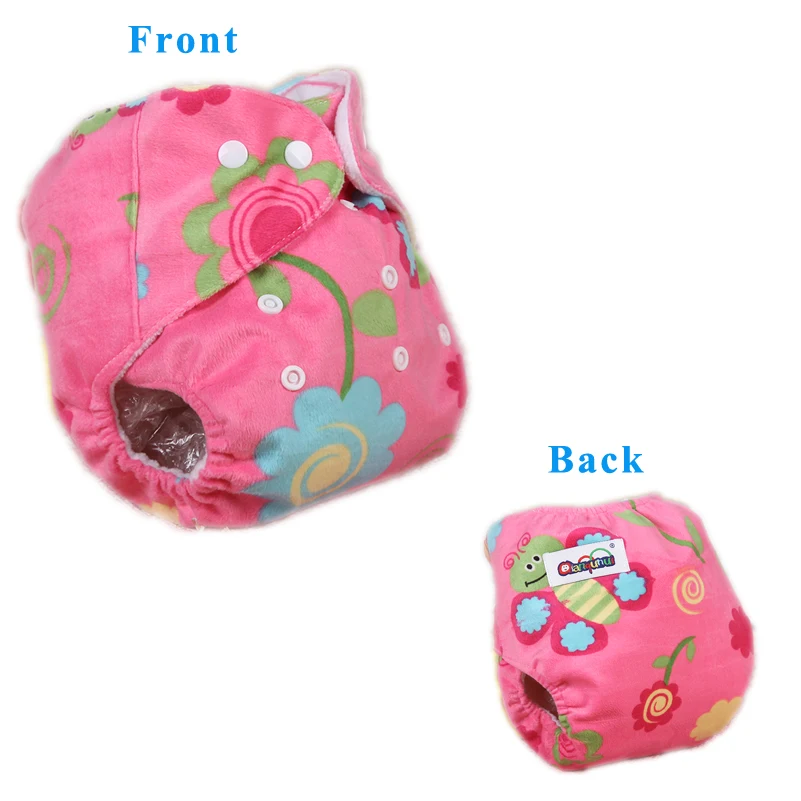 All In One Cloth Diaper Warm Fleece Thicken Winter Nappy Cover