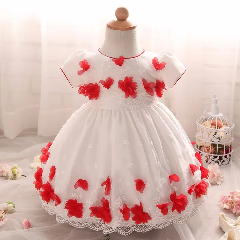 Flowers Newborn Baby Girl Princess 1 Year Birthday Party ...